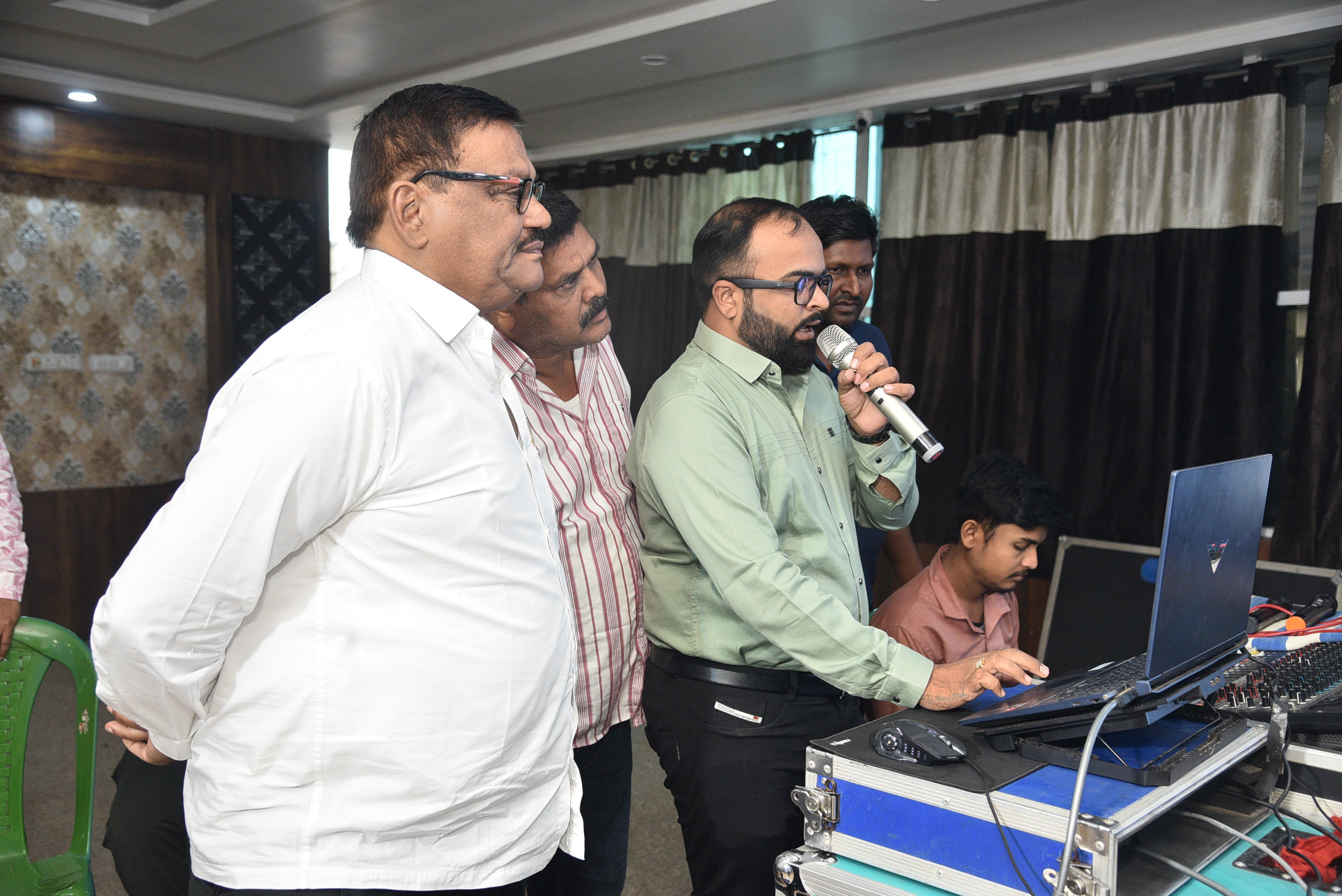 INAUGURATION CEREMONY OF NEW WEBSITE