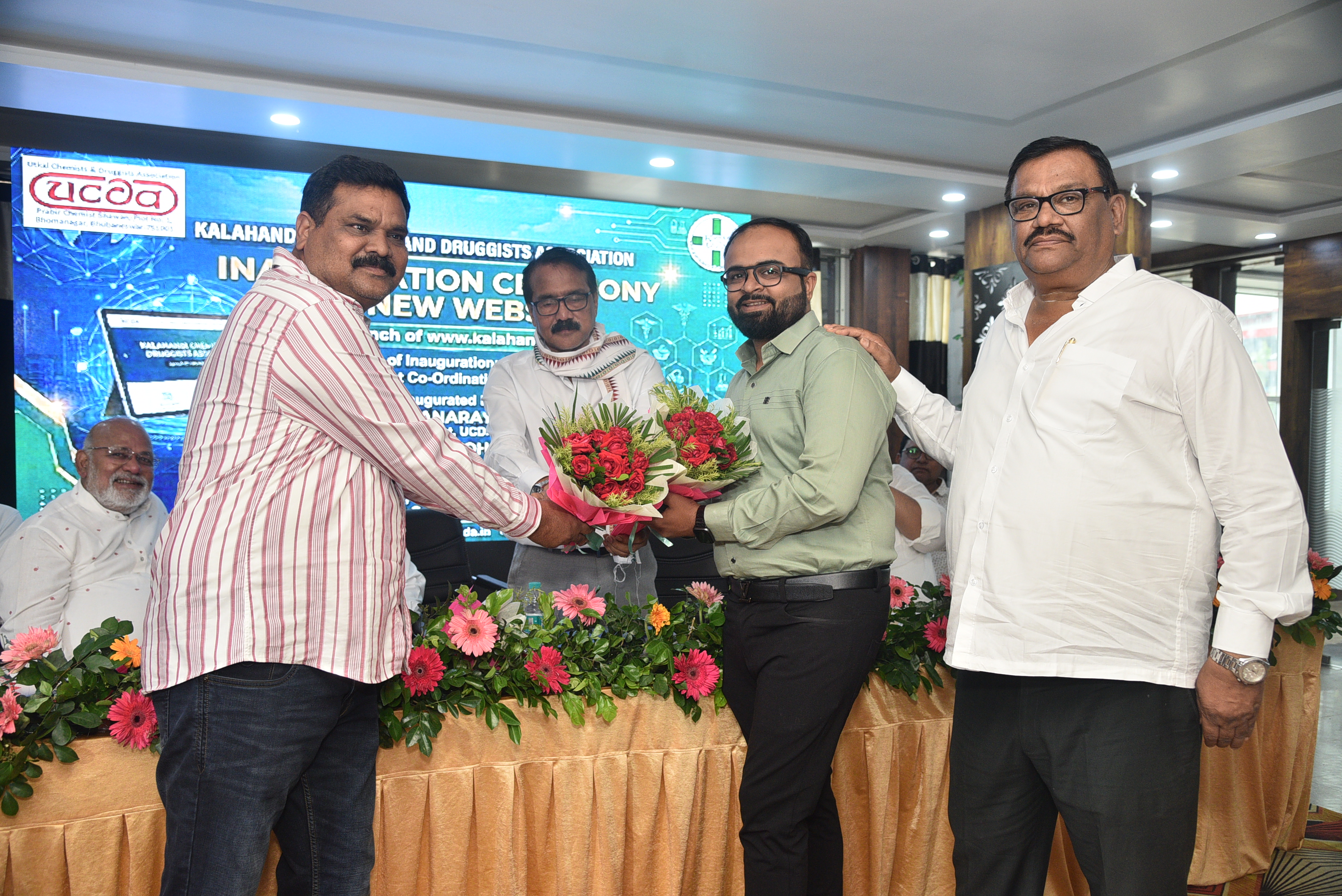 INAUGURATION CEREMONY OF NEW WEBSITE